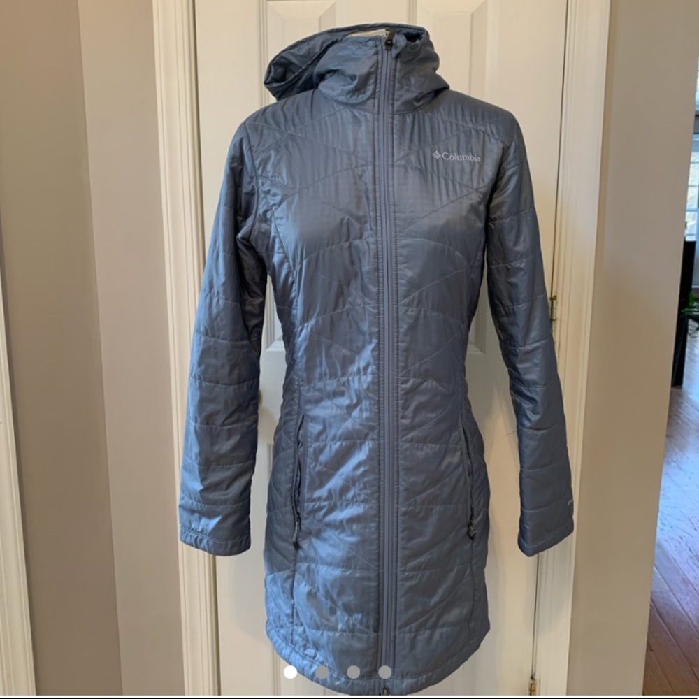 Columbia Omni-Heat hooded puffer parka/jacket